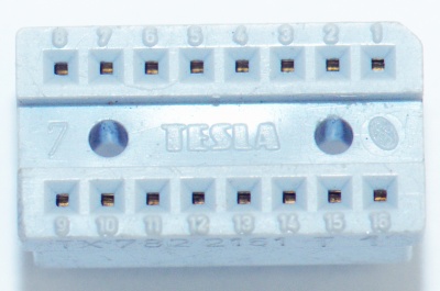 рс колодка tesla контакт 